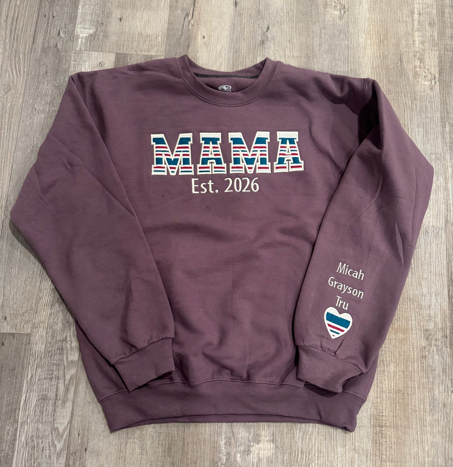 Keepsake baby blanket sweatshirt,