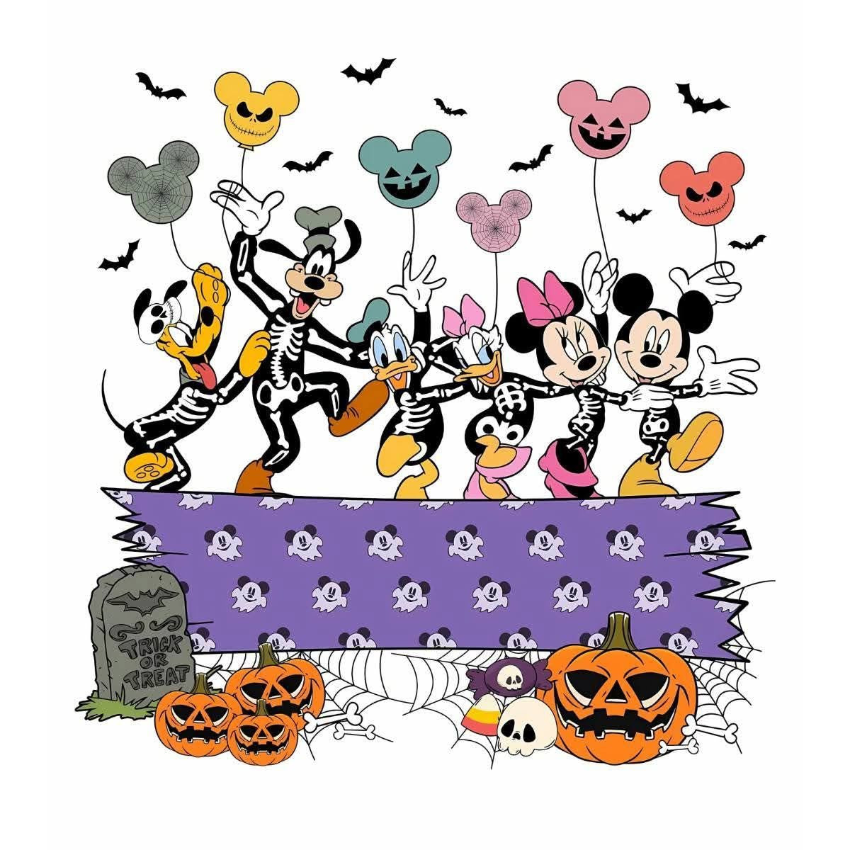 Kids Trick or Treat Tote Bags