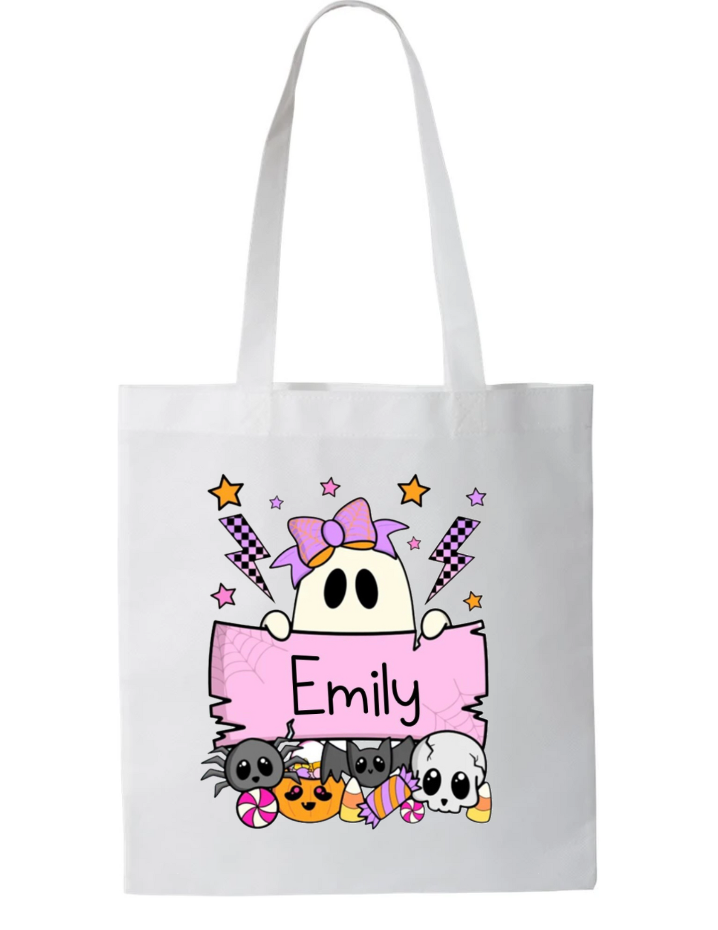 Kids Trick or Treat Tote Bags