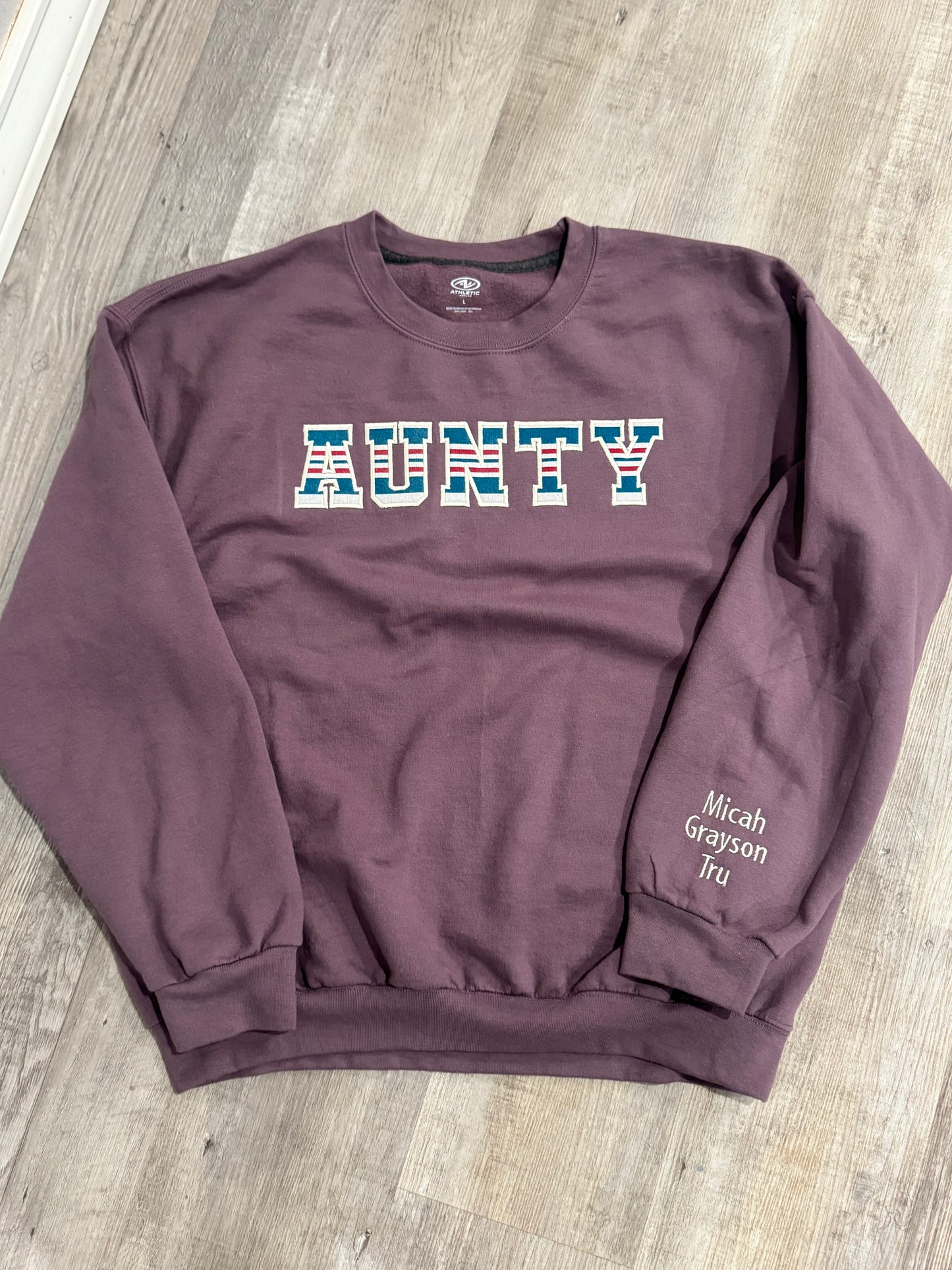 Keepsake baby blanket sweatshirt,