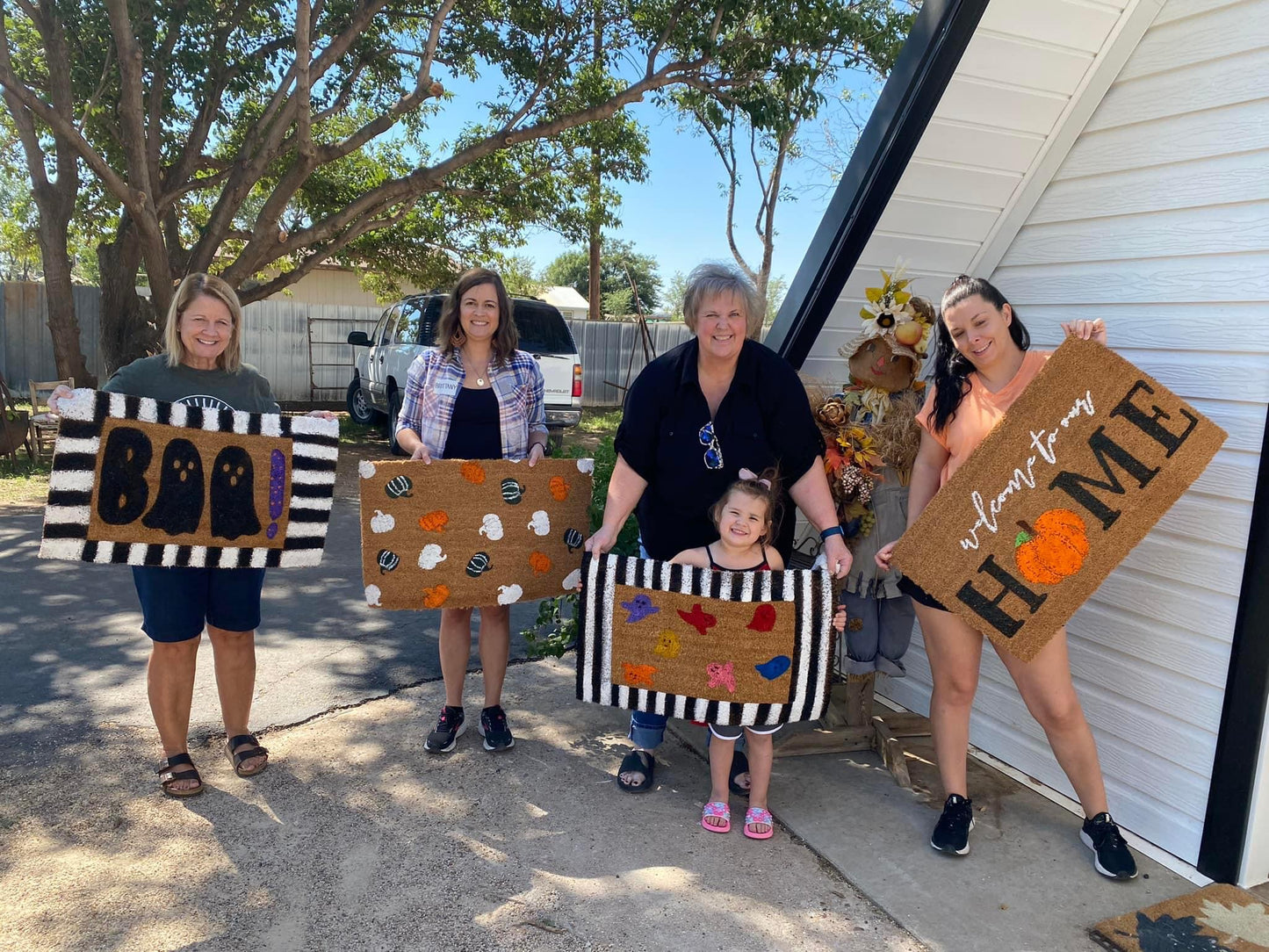 Doormat painting classes