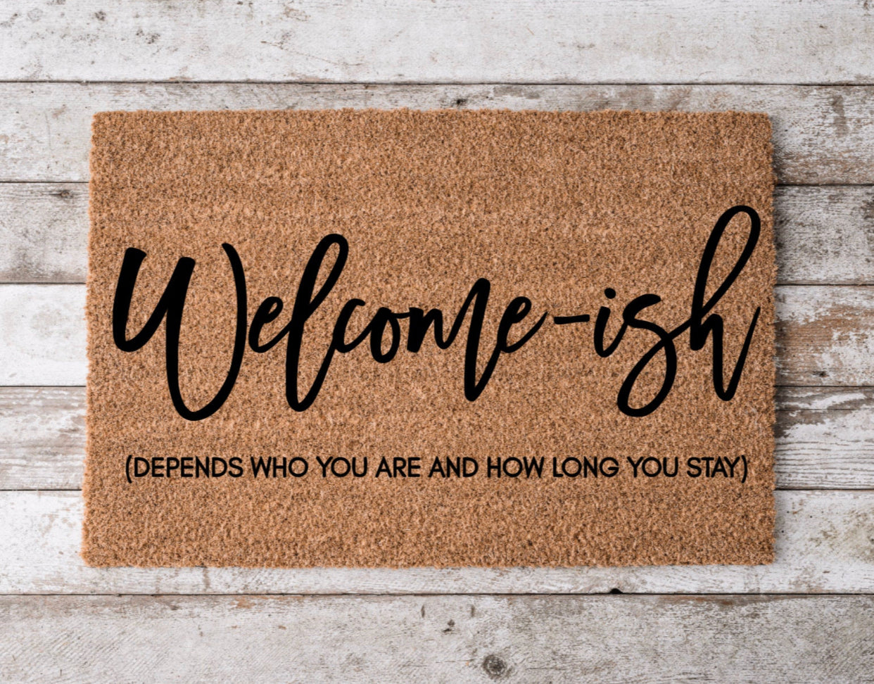 18” x 30” personalized doormat