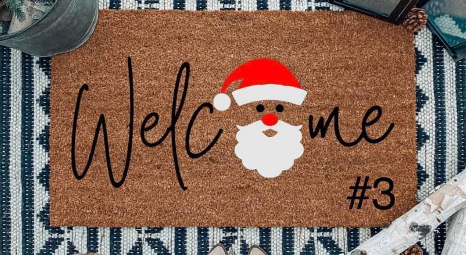 18” x 30” personalized doormat