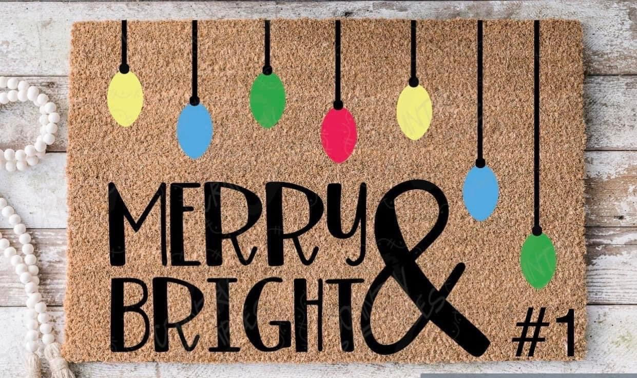 18” x 30” personalized doormat