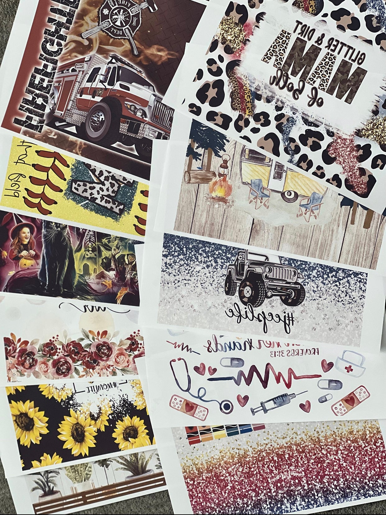 Custom Sublimation Prints